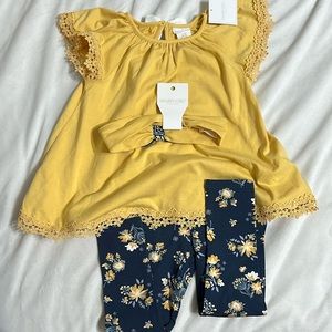 24 months shabby chic 3 piece outfit